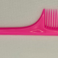 Tail Hair Comb - Plastic Coloured