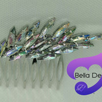 Diamante Hair Comb - Horse Eye Baby