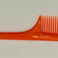 Tail Hair Comb - Plastic Coloured