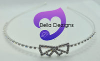 Diamante Head Band - Bowtiful (TWO DESIGNS)
