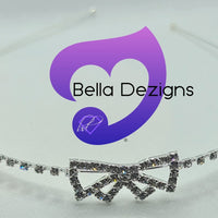 Diamante Head Band - Bowtiful (TWO DESIGNS)