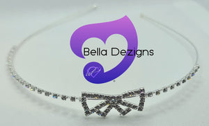 Diamante Head Band - Bowtiful (TWO DESIGNS)