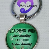 Keyrings - Teacher (VARIOUS DESIGNS)