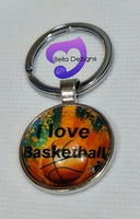 Keyrings - Basketball (VARIOUS DESIGNS)
