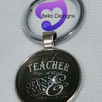 Keyrings - Teacher (VARIOUS DESIGNS)