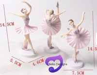 CAKE TOPPER - Ballerina Figurine
