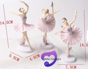 CAKE TOPPER - Ballerina Figurine