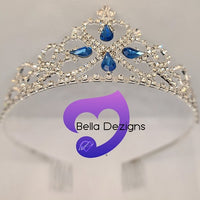 Diamante Tiara - Diamond Light Sapphire