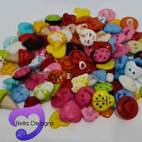 Buttons - Mixed (Plastic)