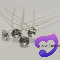 Diamante Hair Pins - SINGLE DIAMANTE