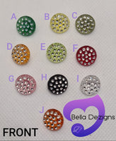 Buttons - Acrylic Diamante Round
