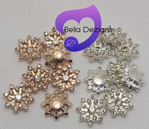 Buttons - Rhinestone Flatback Buttons