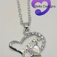 Necklace - 925 Sterling Silver "MUM"