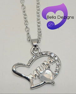 Necklace - 925 Sterling Silver "MUM"