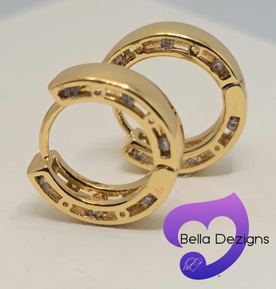 Earrings - 18K Yellow Gold Hoop