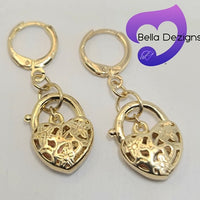 Earrings - 9K Yellow Gold Filled Belcher Loop