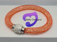 Bracelets - Crystal Mesh Rhinestone (VARIOUS COLOURS)
