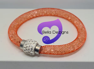 Bracelets - Crystal Mesh Rhinestone (VARIOUS COLOURS)