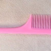 Tail Hair Comb - Plastic Coloured