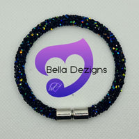 Bracelets - Crystal Rhinestone Magnetic (VARIOUS COLOURS)