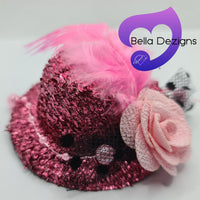 Hat Hair Piece - Glitter
