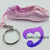 Keyrings - Ballet Shoes (VARIOUS COLOURS)
