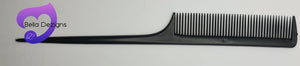 Tail Hair Comb - Plastic Coloured