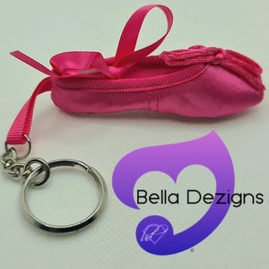 Keyrings - Ballet Shoes (VARIOUS COLOURS)