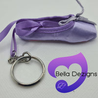 Keyrings - Ballet Shoes (VARIOUS COLOURS)
