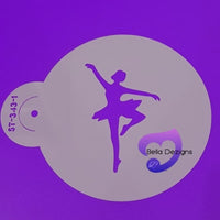 COOKIE AND CAKE STENCIL - Ballerina
