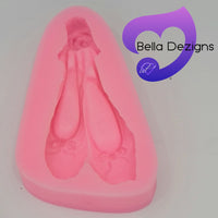 FONDANT SILICONE MOULD - Ballet Shoes
