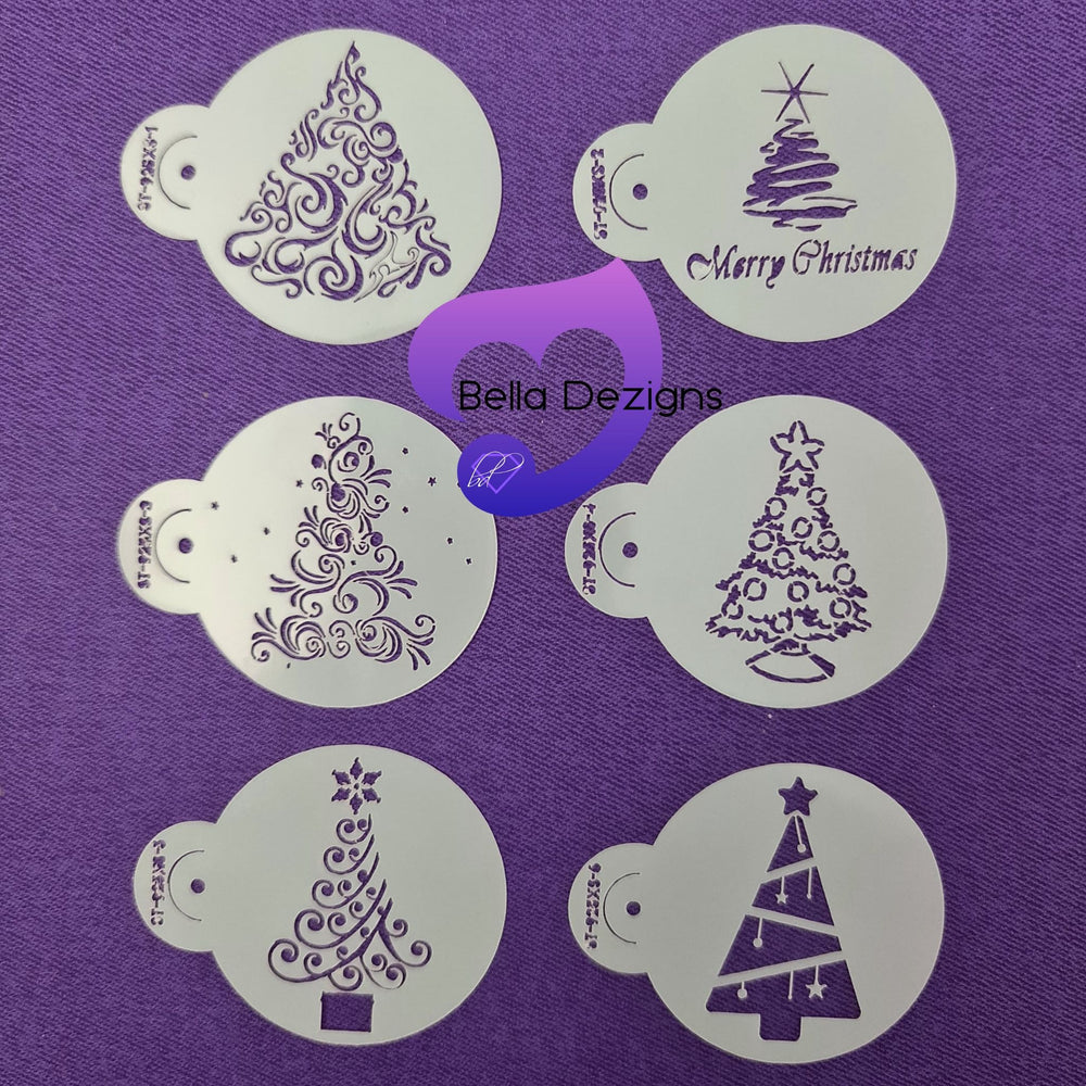 COOKIE AND CAKE STENCIL - Christmas Tree