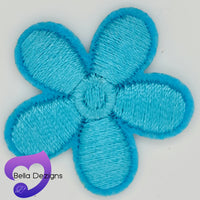 Applique Motif Patch Pieces - Small Flowers (VARIOUS COLOURS)
