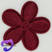 Applique Motif Patch Pieces - Small Flowers (VARIOUS COLOURS)
