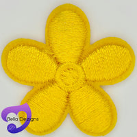 Applique Motif Patch Pieces - Small Flowers (VARIOUS COLOURS)
