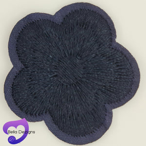 Applique Motif Patch Pieces - Medium Flowers (VARIOUS COLOURS)