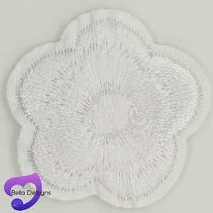 Applique Motif Patch Pieces - Medium Flowers (VARIOUS COLOURS)