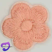 Applique Motif Patch Pieces - Medium Flowers (VARIOUS COLOURS)
