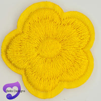 Applique Motif Patch Pieces - Medium Flowers (VARIOUS COLOURS)
