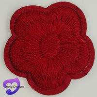 Applique Motif Patch Pieces - Medium Flowers (VARIOUS COLOURS)
