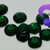 EMERALD - Resin Flatback Rhinestones