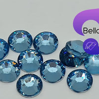 LIGHT SAPPHIRE - Resin Flatback Rhinestones