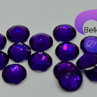 DARK VIOLET - Resin Flatback Rhinestones