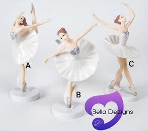 CAKE TOPPER - Ballerina Figurine