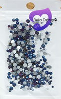 NON HOTFIX Crystal Rhinestone MIXED size pack
