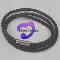 Bracelets - Leather Three Layer (2 COLOURS)
