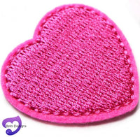 Applique Motif Patch Pieces - Hearts (VARIOUS COLOURS)
