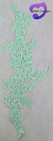 MINT GREEN - Lace Applique Motif - Venise Lace (Flower)
