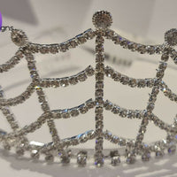 Diamante Tiara - Spider Web