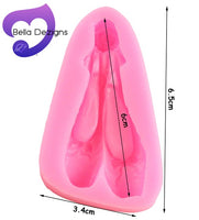 FONDANT SILICONE MOULD - Ballet Shoes
